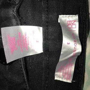 No boundaries size 3 black boot cut pants
